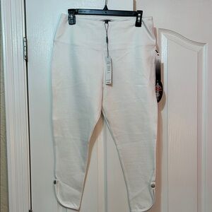 NWT white leggings by Athena Marie XL with tummy control